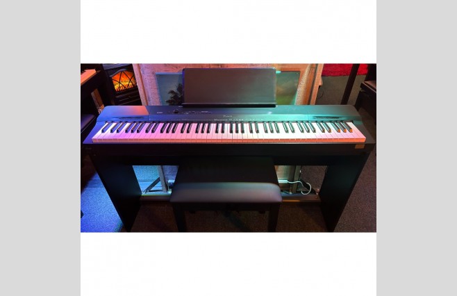 Casio PX160 Satin Black Full Home Stand Digital Piano, Used - All Inclusive Bundle (SN:937ADC285043419) - Image 1